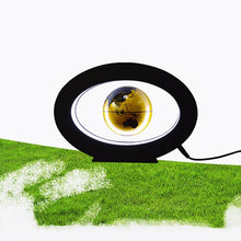 Cargar imagen en el visor de la galería, Globo terráqueo flotante LED Lámpara de levitación magnética Novedad 3 pulgadas Planeta Bola Para Niños Mapa del Mundo Inglés
