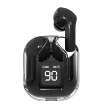 Cargar imagen en el visor de la galería, Multicolor Led Transparent Digital TWS Wireless Bluetooth Headphones Bilateral Stereo Heavy Bass Copper Ring Horn
